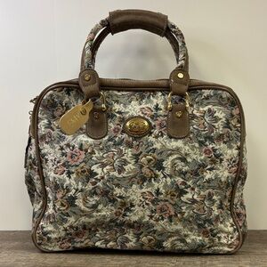 Ricardo of Beverly Hills Floral Tapestry Weekender Travel Bag